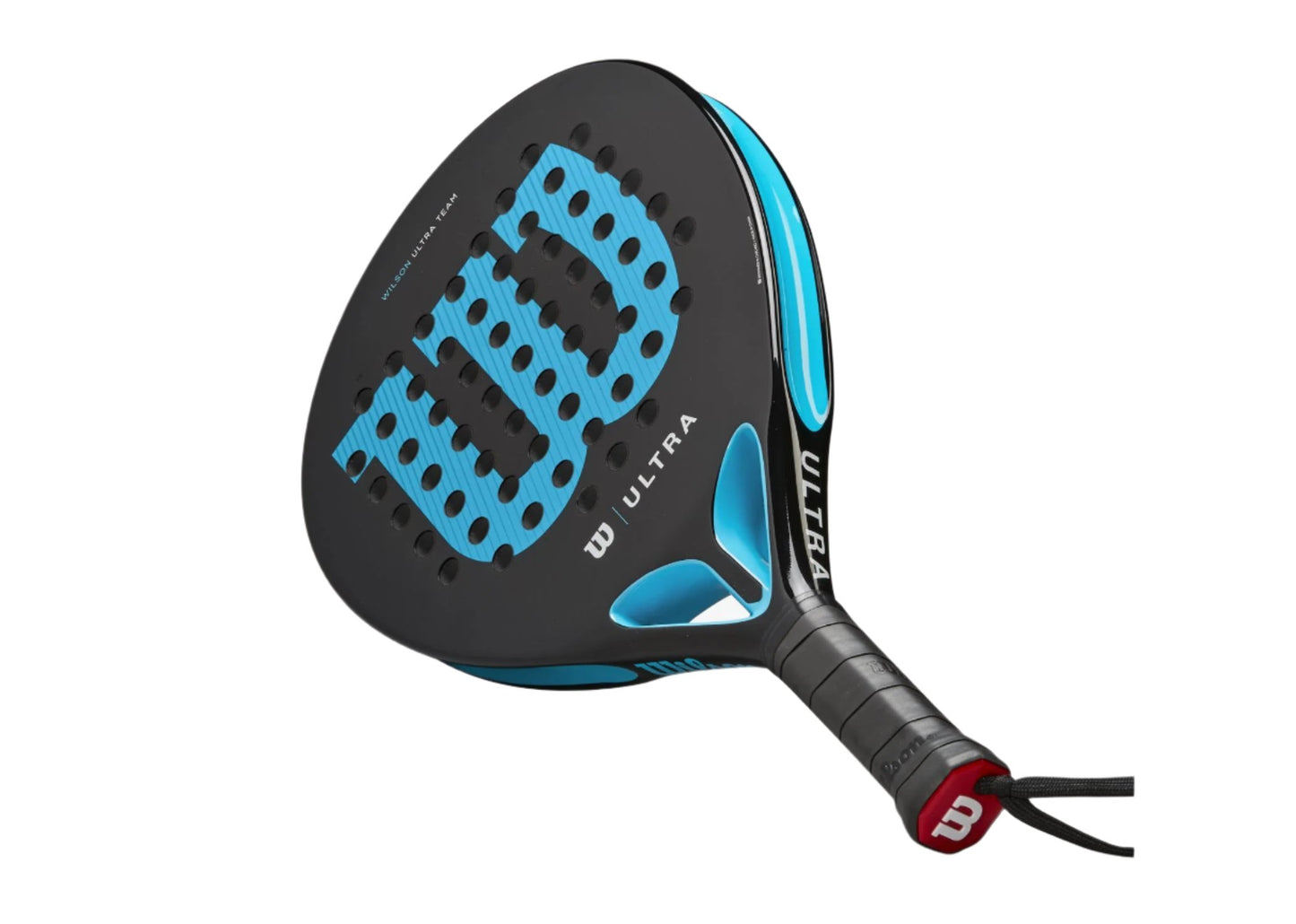 Wilson Ultra Team V2 Padel Racket (Black/Bright Blue)