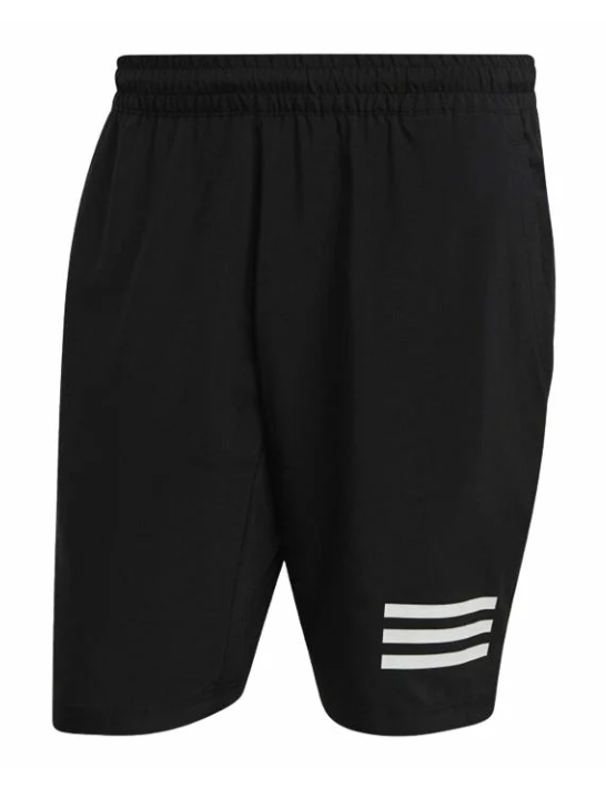 Adidas Club 3-Streifen-Shorts (Schwarz)