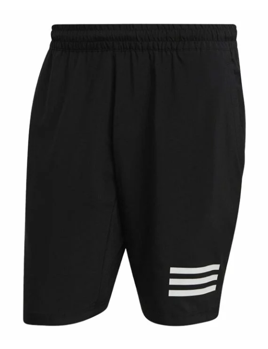 Adidas Club 3-Stripe Shorts (Black)