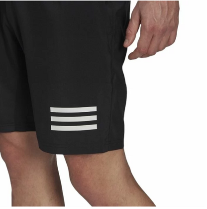 Adidas Club 3-Streifen-Shorts (Schwarz)