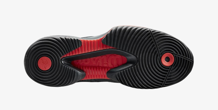 Wilson Bela Pro Padel Shoes (Unisex, Black/Red)