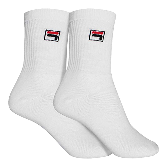 Fila Socks 2-Pack (White)