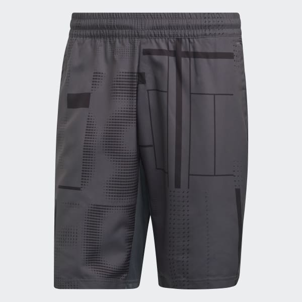 Adidas Club 3-Streifen-Shorts (Dunkelgrau)