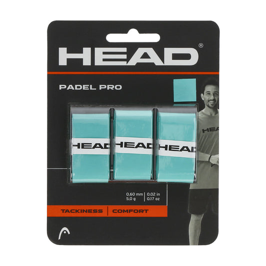 Head Padel Pro Overgrip (3-Pack, Mint)