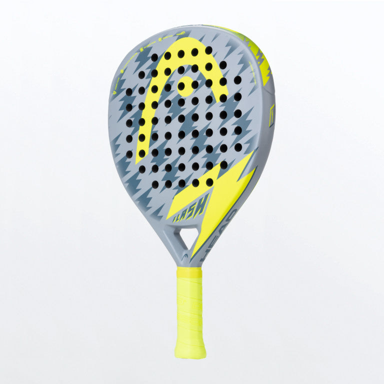 Head Flash 2022 Padel Racket (Grey/Yellow)