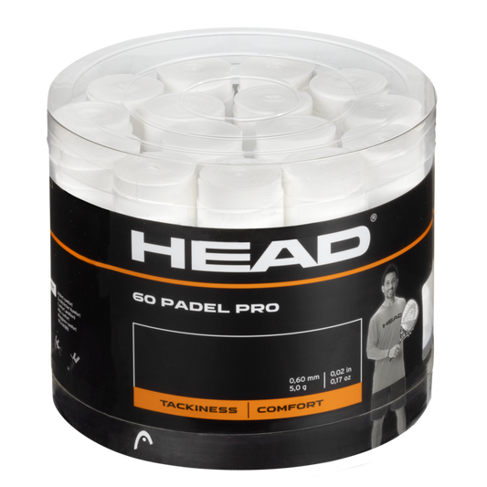 Head Padel Pro Overgrip (1 pcs, White)