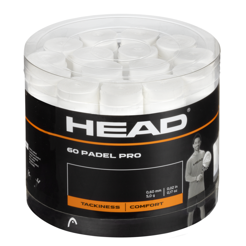 Head Padel Pro Overgrip (1 pcs, White)