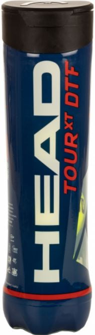Head Tour XT DTF Tennis Balls (4pcs)