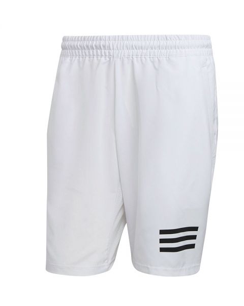 Adidas Club 3-Stripe Shorts (White)