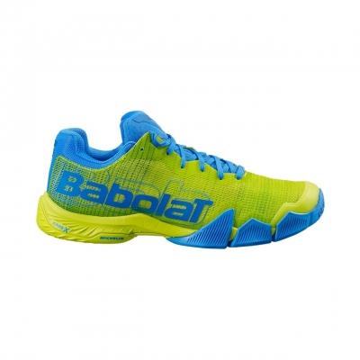 Babolat Jet Premura Padel Shoes (Yellow/Blue)