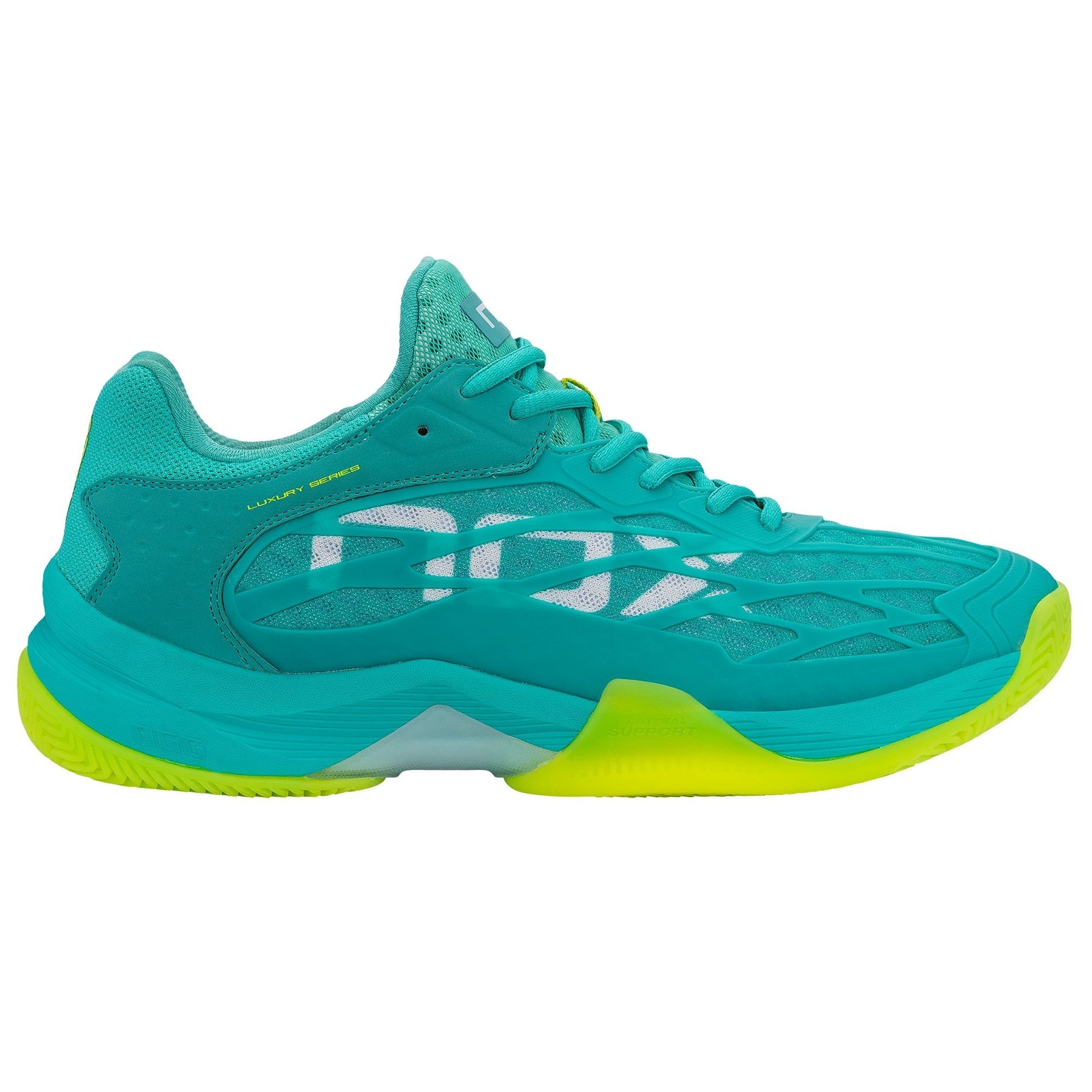 Nox AT10 Luxury Padel Shoes (Turquoise/Lime)