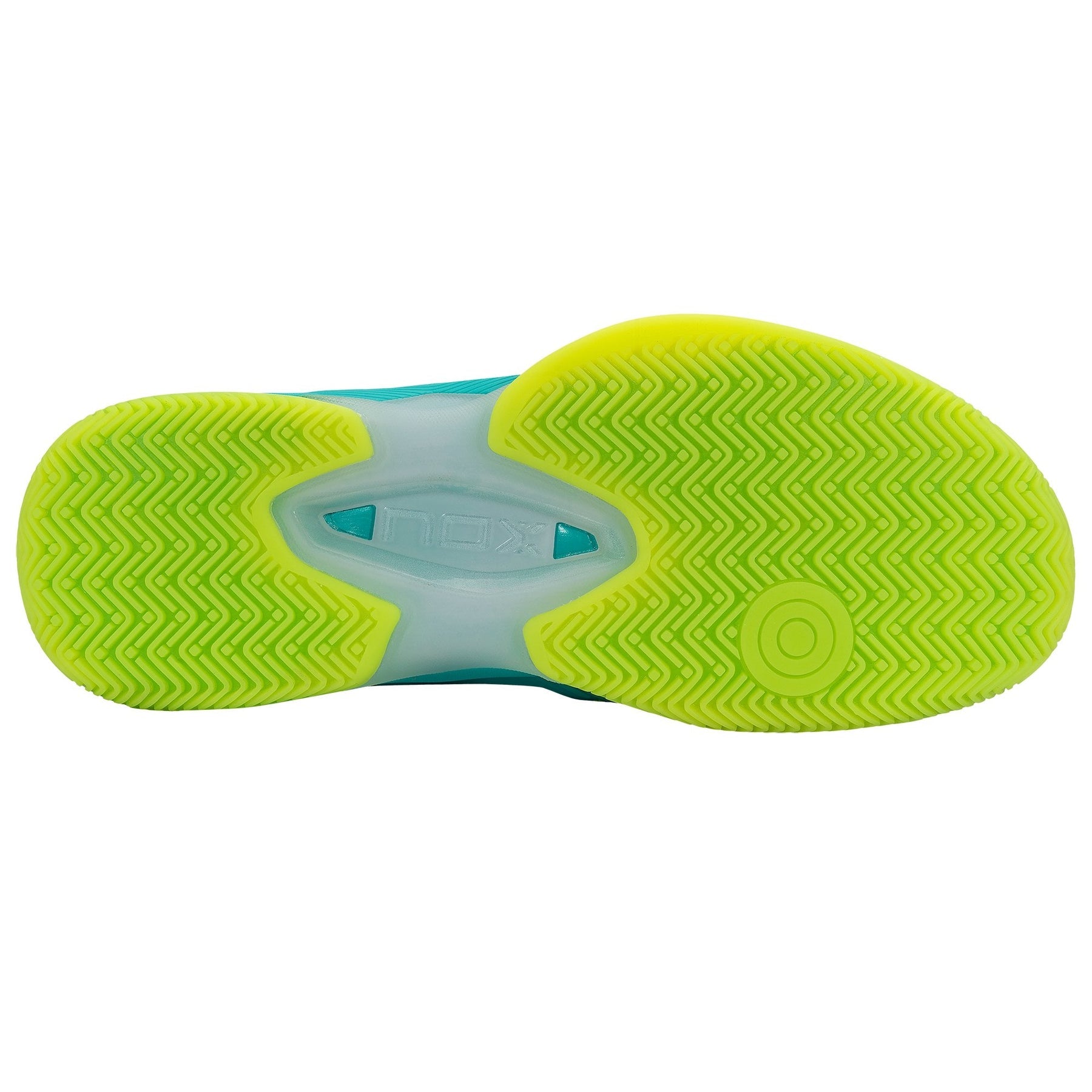 Nox AT10 Luxury Padel Shoes (Turquoise/Lime)