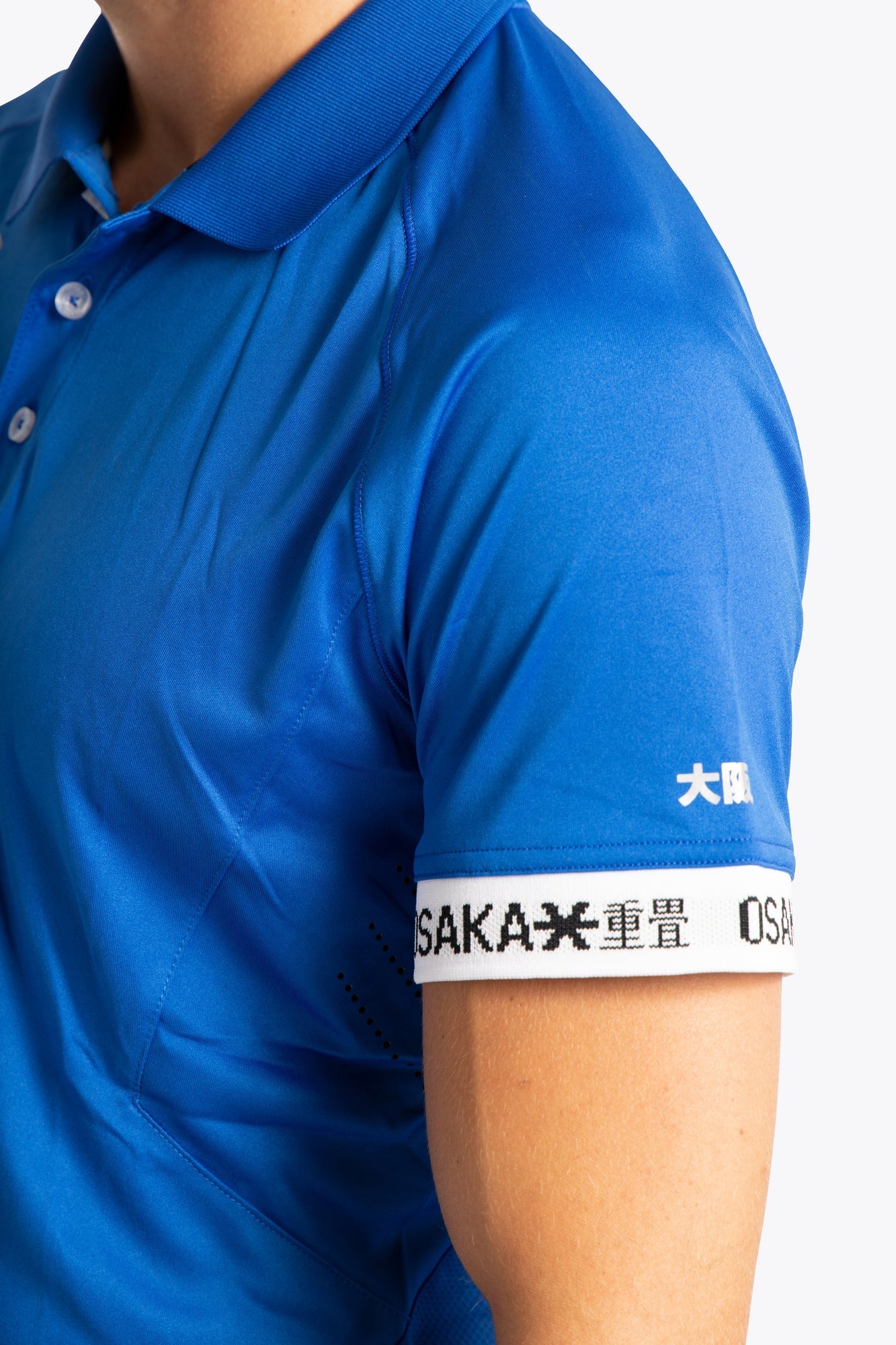 Osaka Polo-Trikot für Herren (Königsblau)