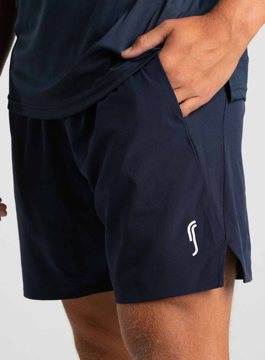 RS Padel Men's Performance Shorts (Navy Blue)