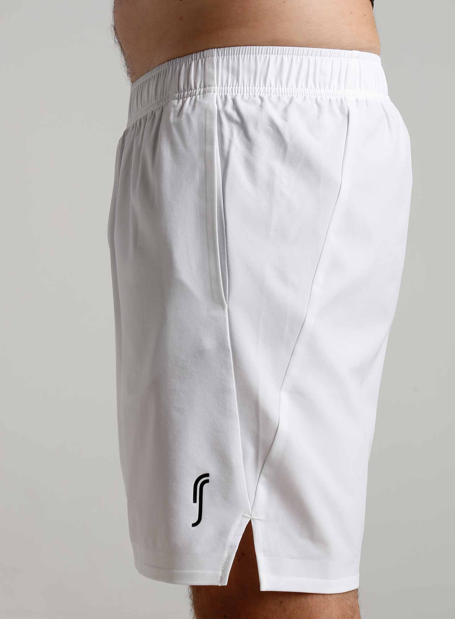 RS Padel Men's Performance Shorts (White)