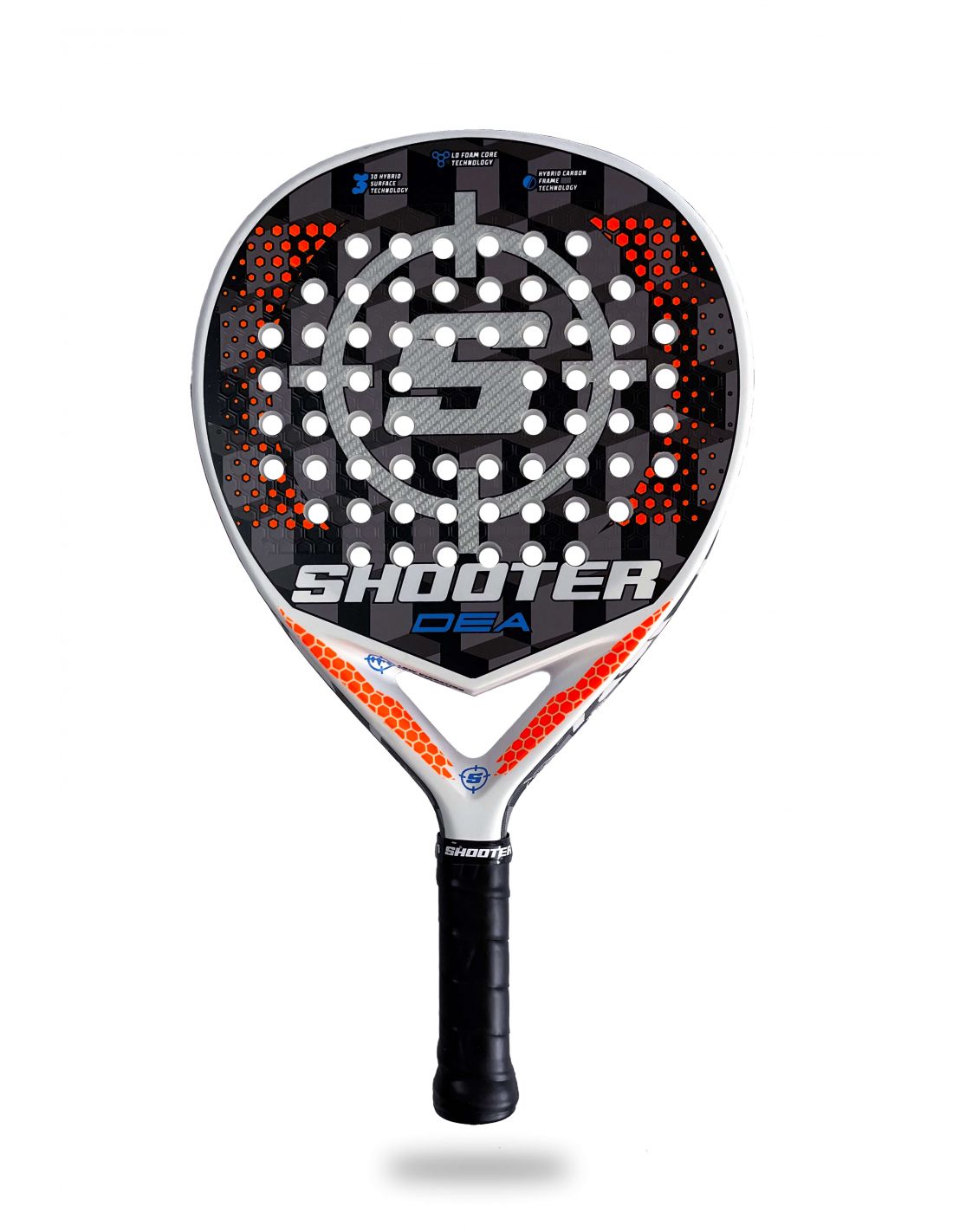 Shooter Dea Padel Racket (Orange)