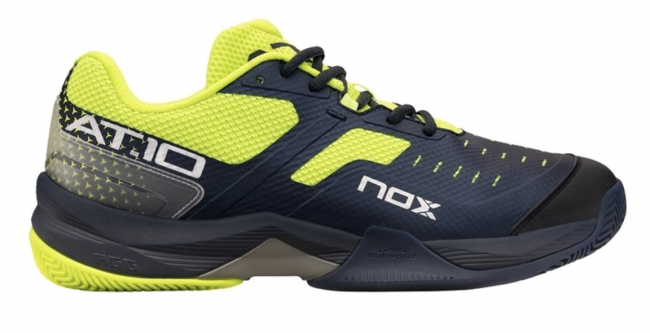 Nox AT10 Padel Shoes (Navy/Yellow)