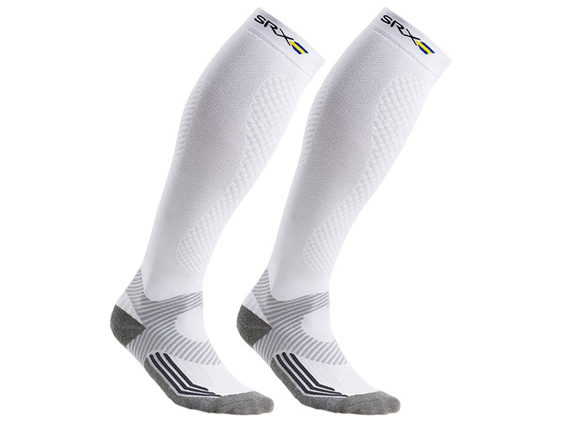 SRX 701 Compression Socks (White)