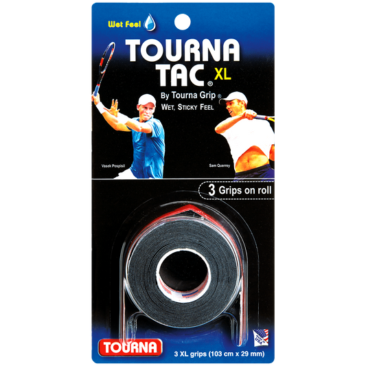 Tourna Tac XL Schwarz 3er-Pack Overgrip