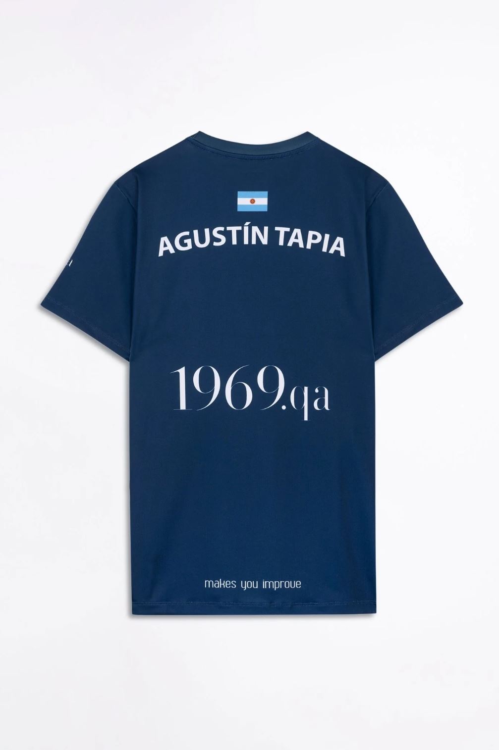 Nox Agustin Tapia Official Padel T-Shirt 2022/23 (Navy Blue)