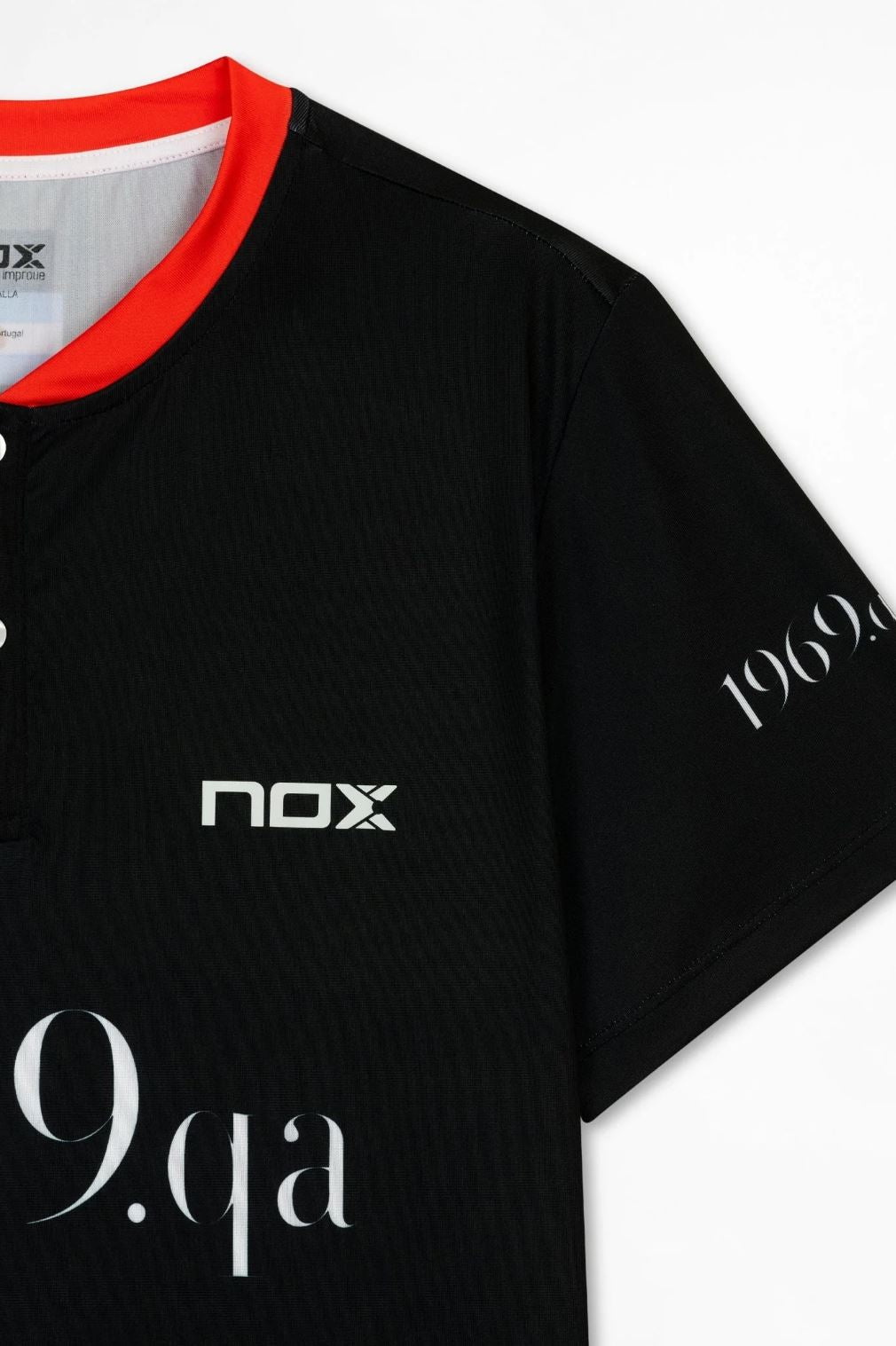 Nox Agustin Tapia Official Padel T-Shirt 2022/23 (Black)