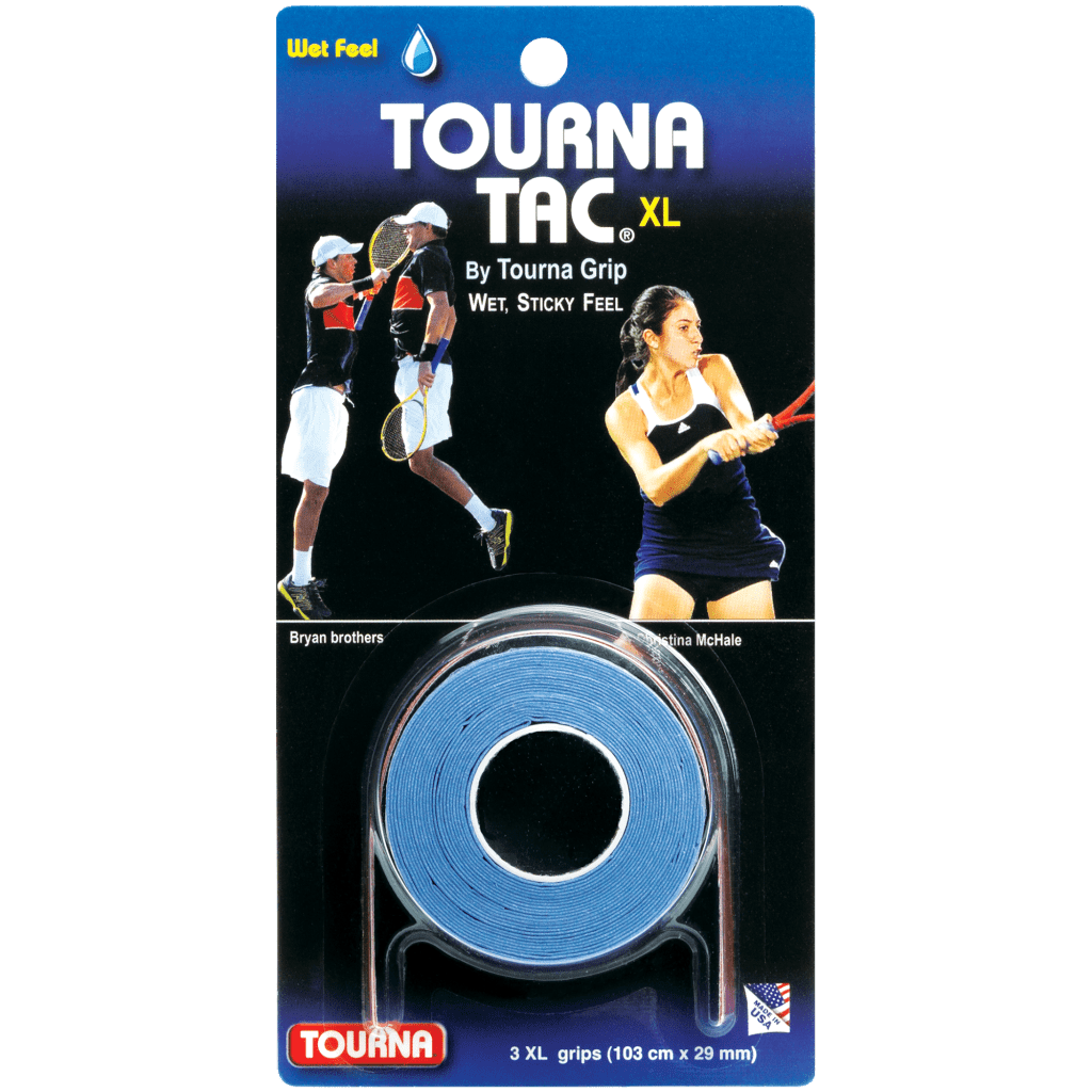 Tourna Tac XL Blue 3-Pack Overgrip