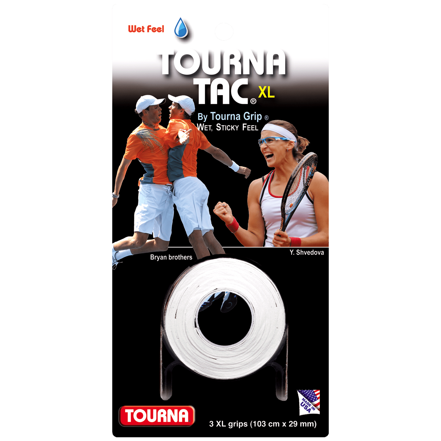 Tourna Tac XL Weiß 3er-Pack Overgrip